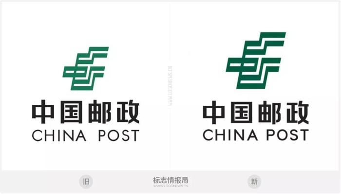 中国邮政更新logo